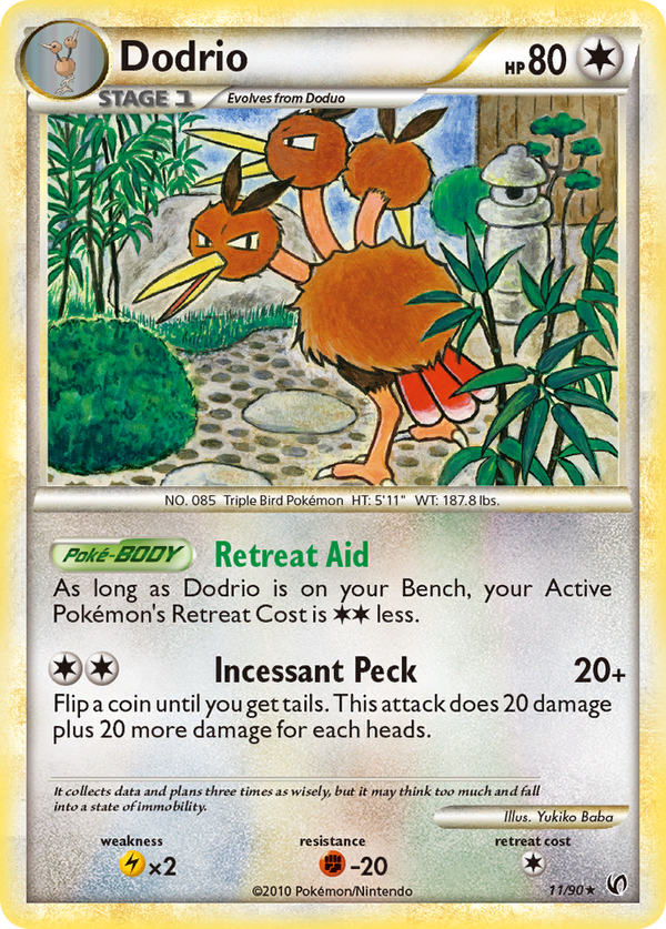 Dodrio - HS Undaunted SET-11