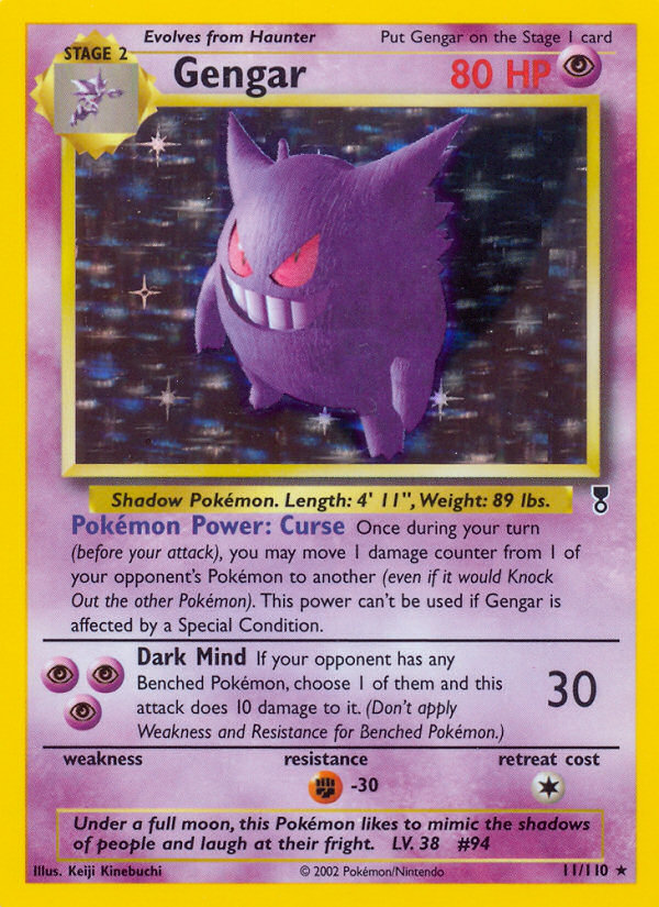 Gengar - Legendary Collection SET-11