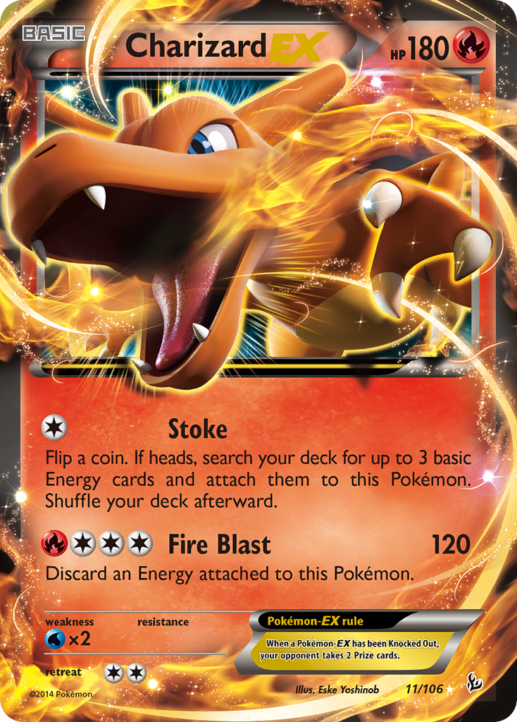 Charizard-EX - Flashfire SET-11