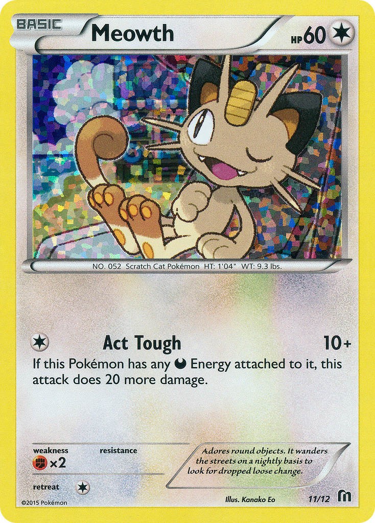 Meowth - McDonald's Collection 2016 SET-11