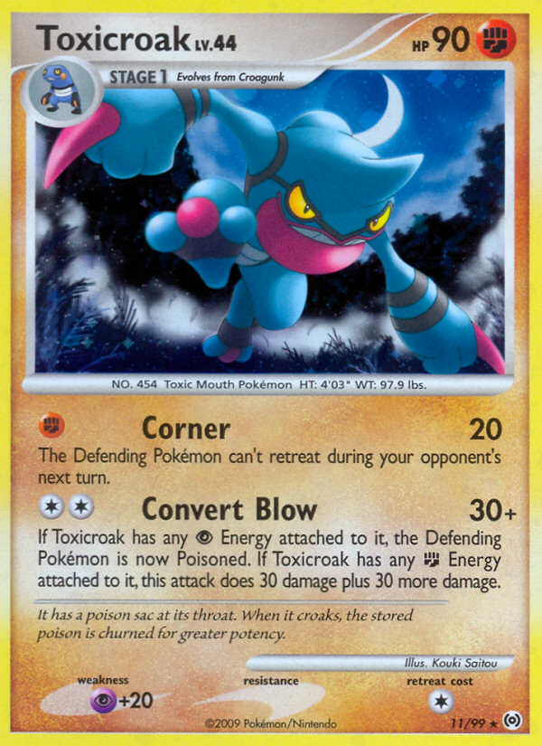 Toxicroak - Arceus SET-11