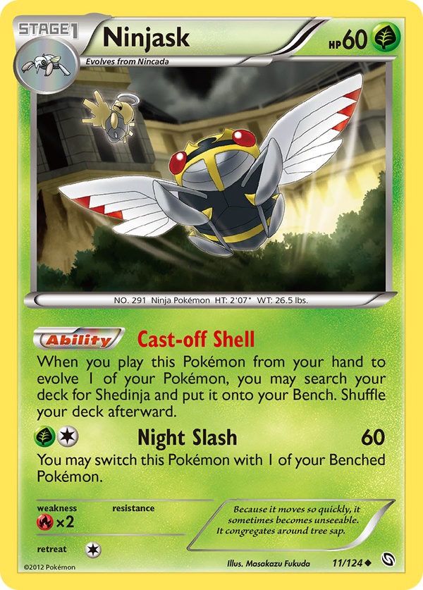 Ninjask - Dragons Exalted SET-11