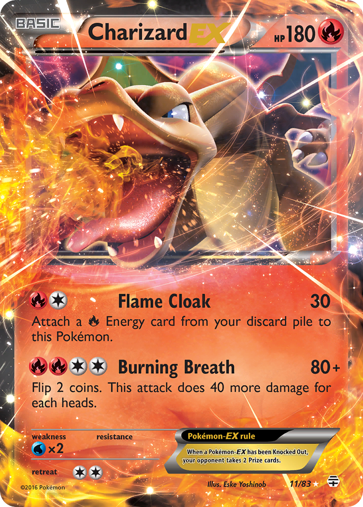 Charizard-EX - Generations SET-11