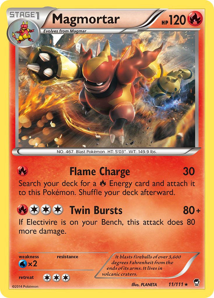 Magmortar - Furious Fists SET-11