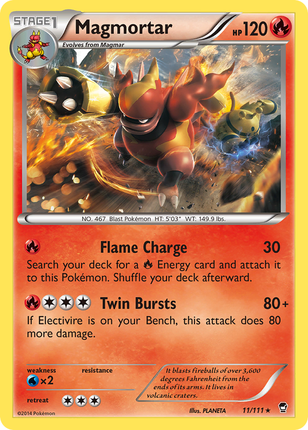 Magmortar - Furious Fists SET-11
