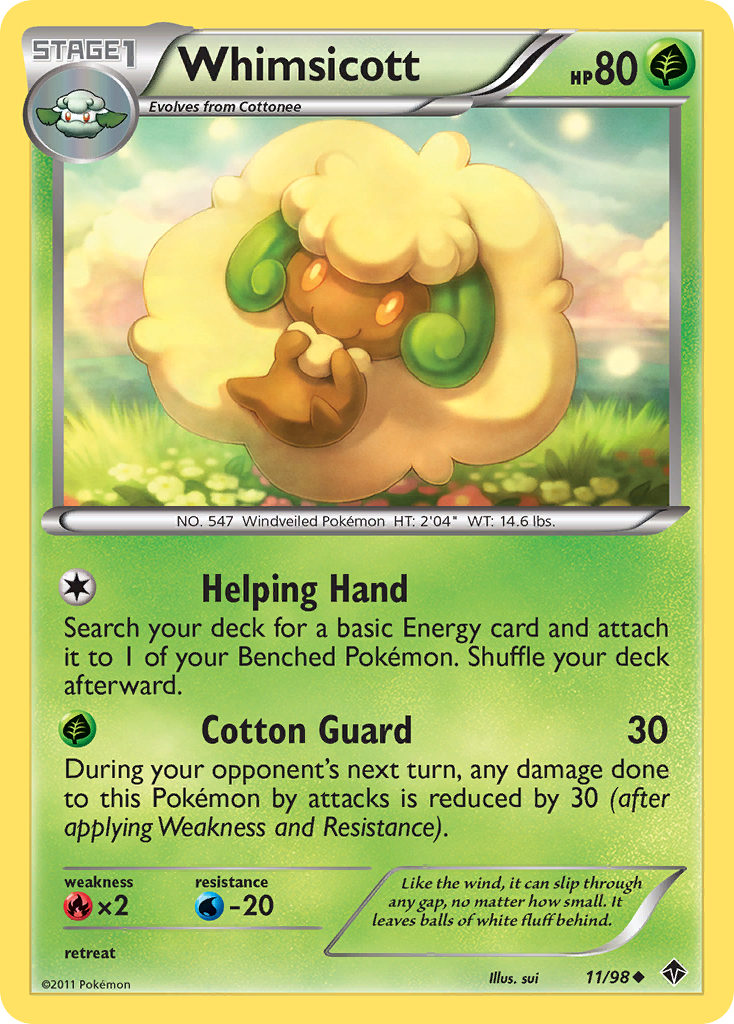Whimsicott - Emerging Powers SET-11