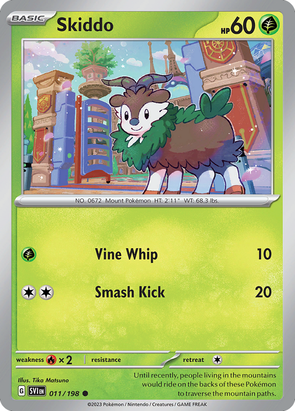 Skiddo - Scarlet & Violet SET-11