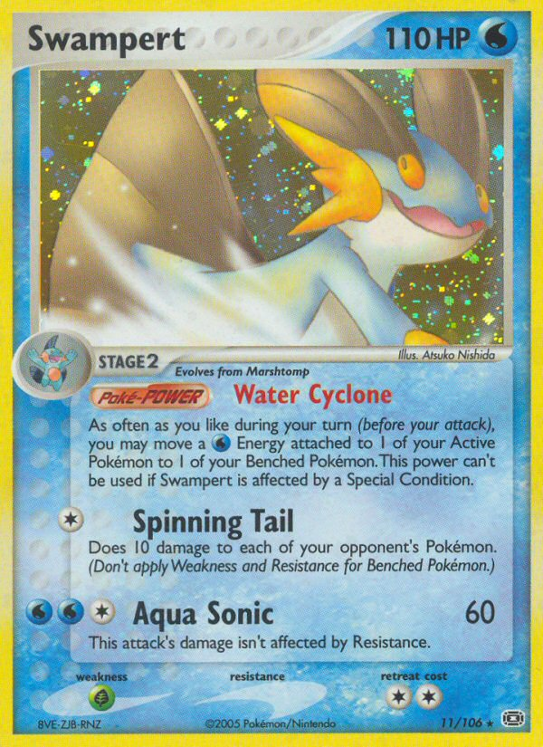 Swampert - Emerald SET-11