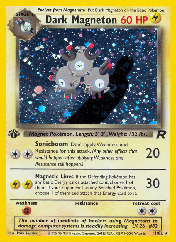 Dark Magneton - Team Rocket SET-11