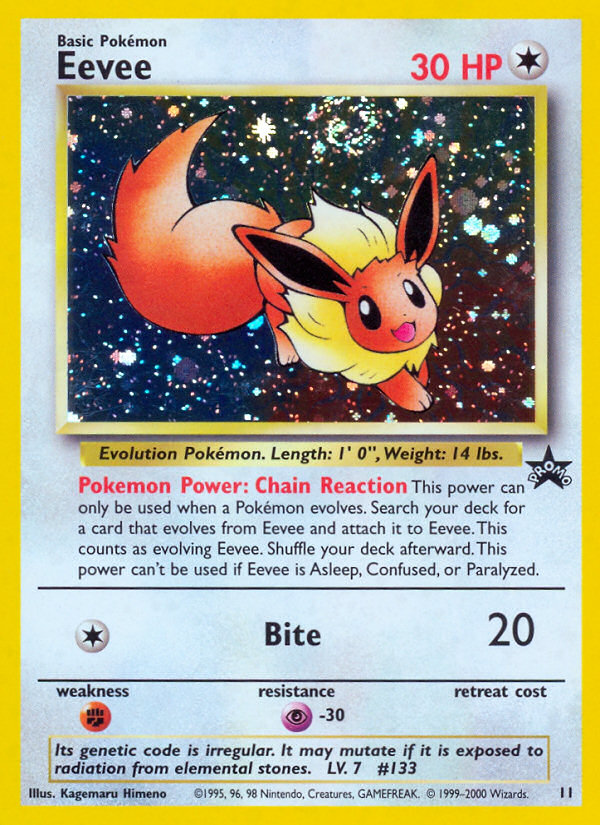 Eevee - Wizards Black Star Promos SET-11