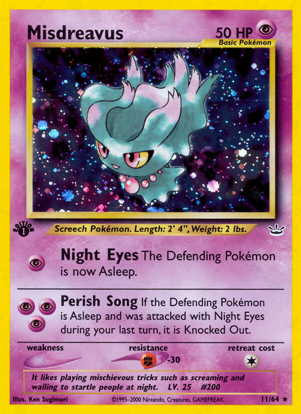 Misdreavus - Neo Revelation SET-11