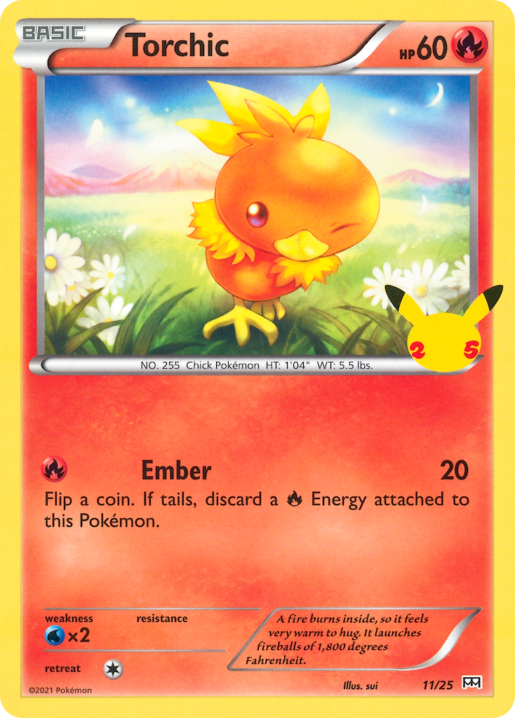 Torchic - McDonald's Collection 2021 SET-11