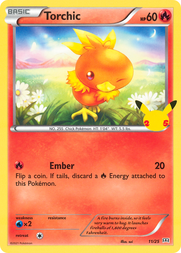 Torchic - McDonald's Collection 2021 SET-11