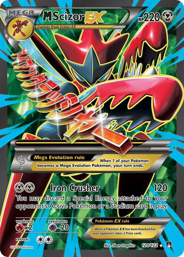 M Scizor-EX - BREAKpoint SET-120