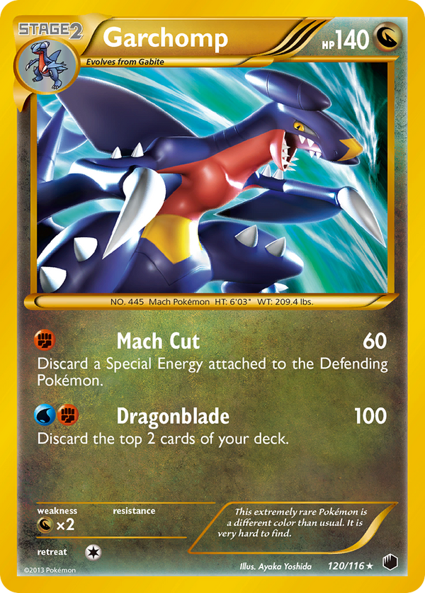Garchomp - Plasma Freeze SET-120