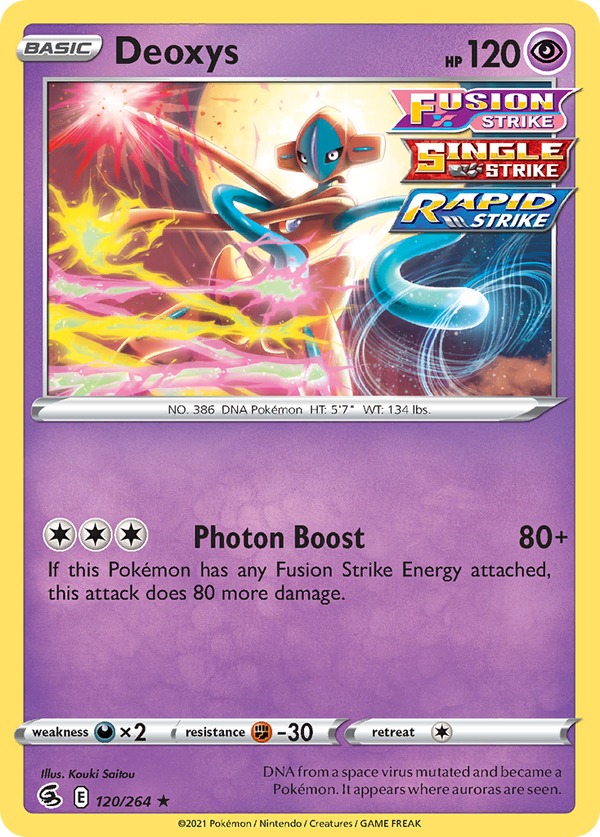 Deoxys - Fusion Strike SET-120