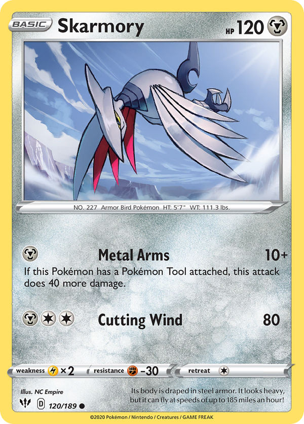 Skarmory - Darkness Ablaze SET-120