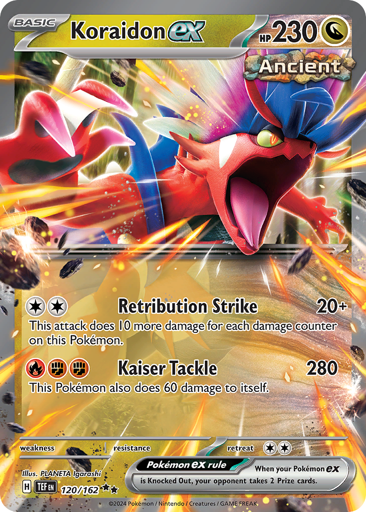 Koraidon EX - Temporal Forces SET-120