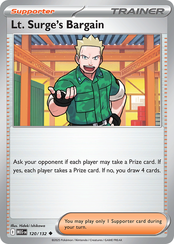 Lt. Surge's Bargain - Mega Evolution SET-120