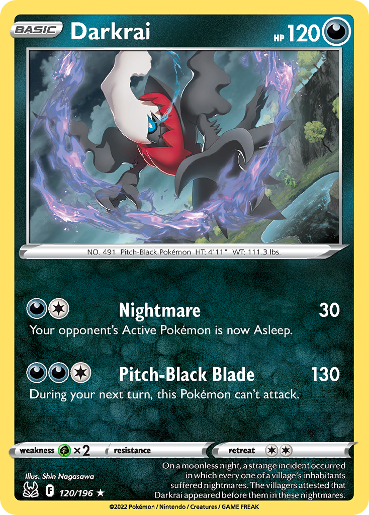 Darkrai - Lost Origin SET-120