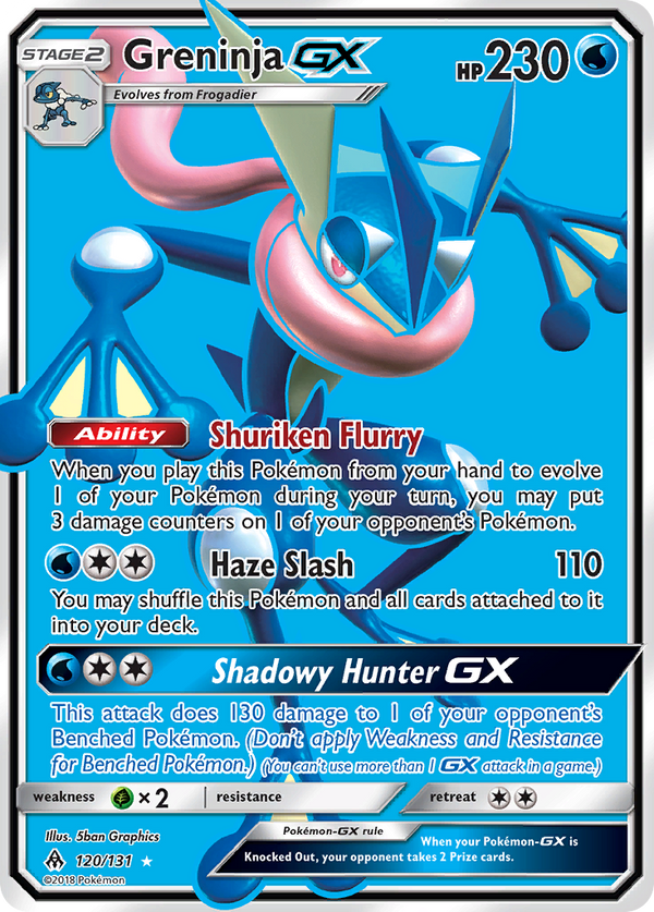 Greninja-GX - Forbidden Light SET-120