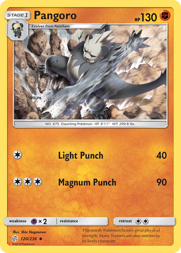 Pangoro - Cosmic Eclipse SET-120