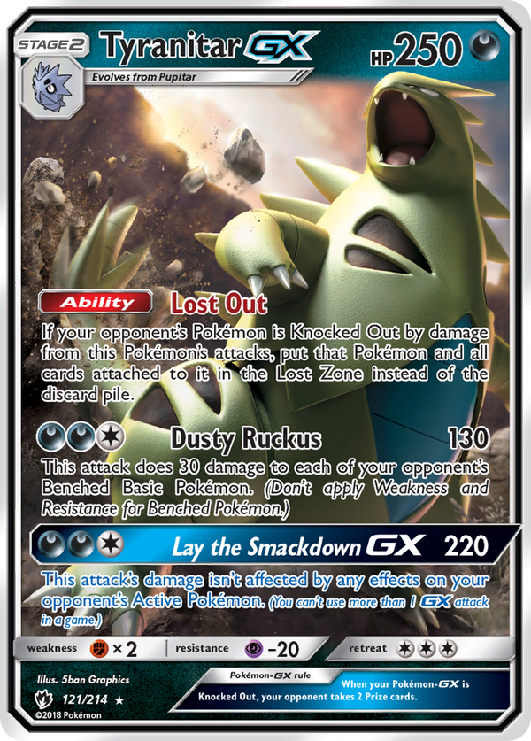 Tyranitar-GX - Lost Thunder SET-121
