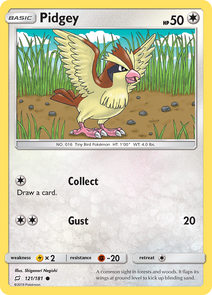 Pidgey - Team Up SET-121