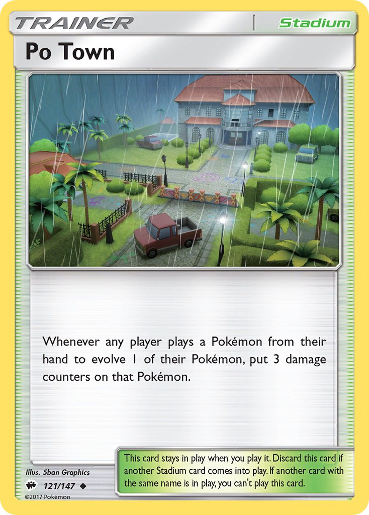Po Town - Burning Shadows SET-121