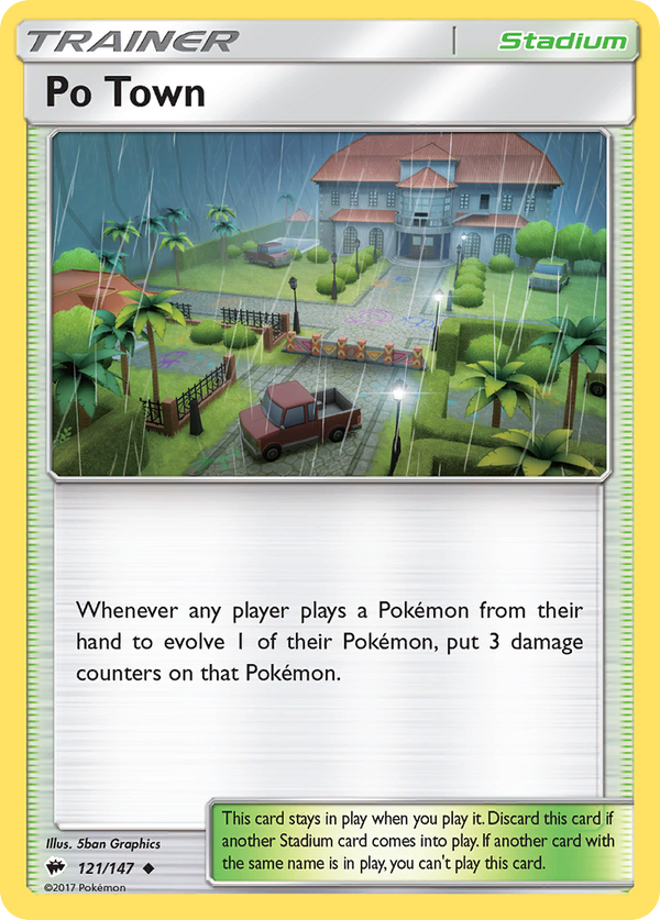 Po Town - Burning Shadows SET-121