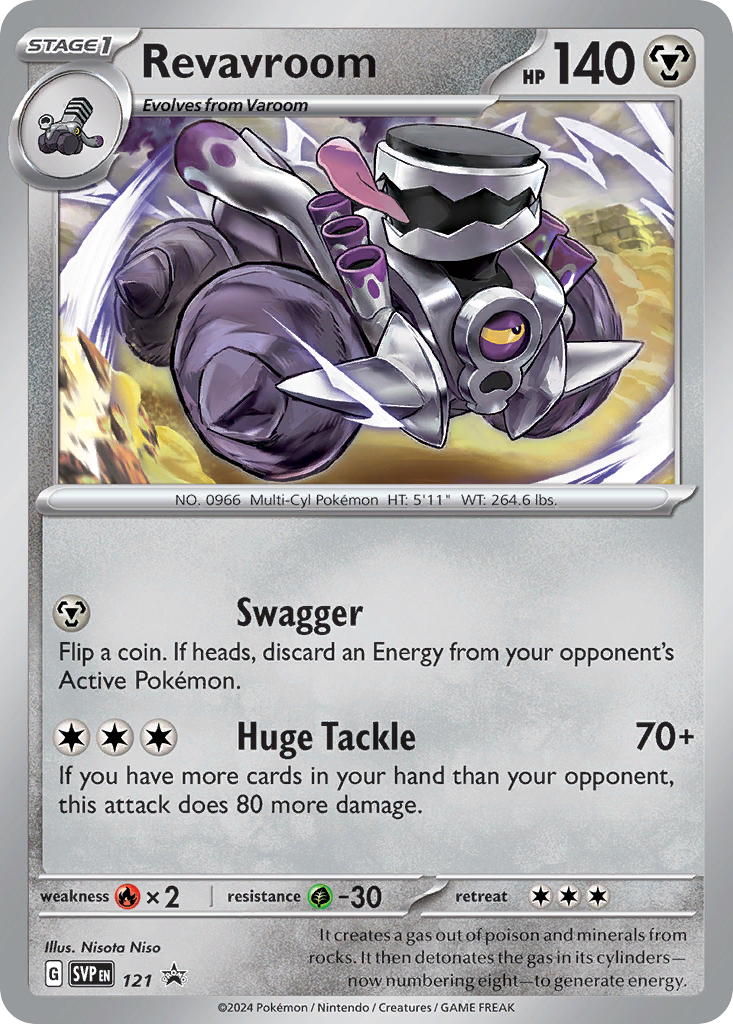 Revavroom - Scarlet & Violet Black Star Promos SET-121