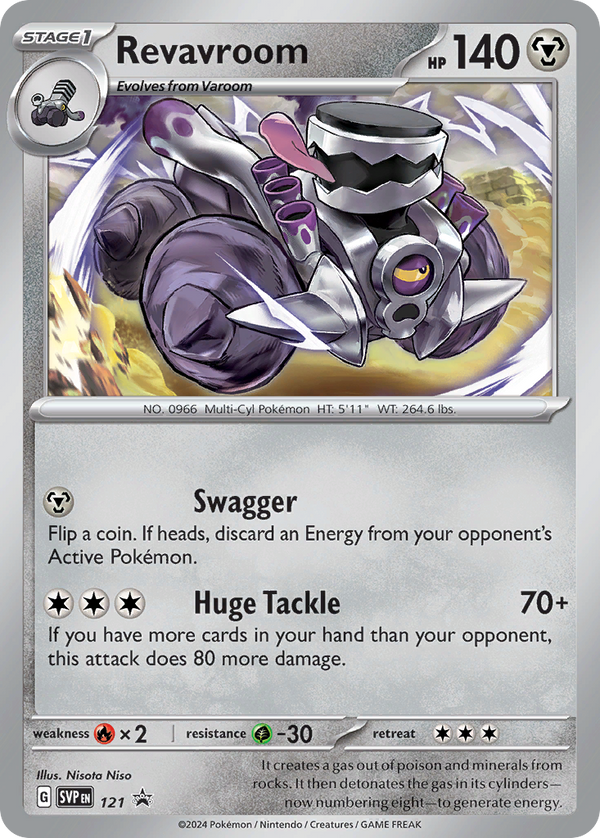 Revavroom - Scarlet & Violet Black Star Promos SET-121