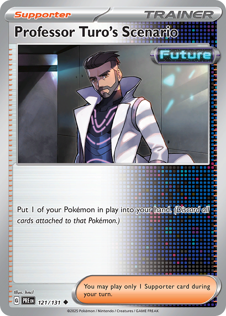 Professor Turo's Scenario - Prismatic Evolutions SET-121