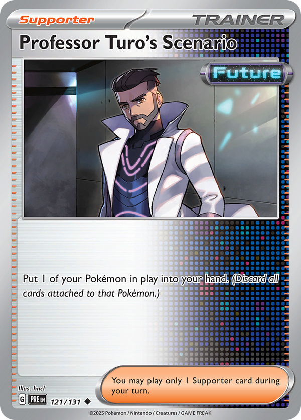 Professor Turo's Scenario - Prismatic Evolutions SET-121