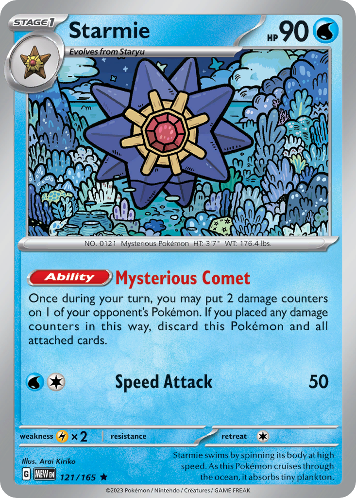 Starmie - 151 SET-121