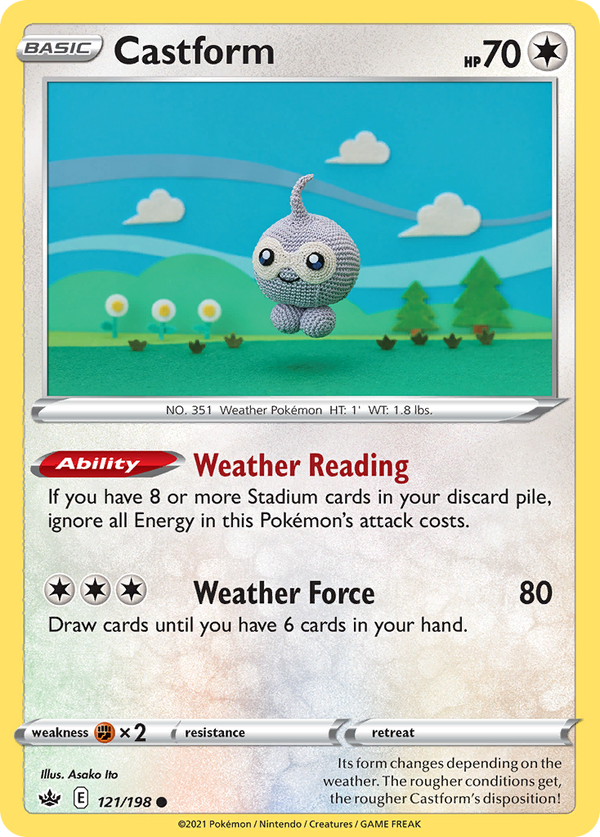 Castform - Chilling Reign SET-121