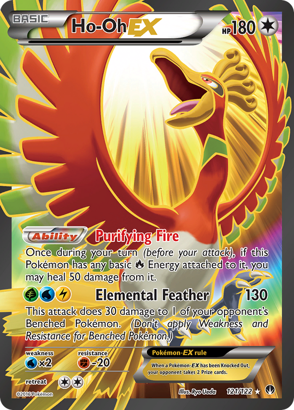 Ho-Oh-EX - BREAKpoint SET-121