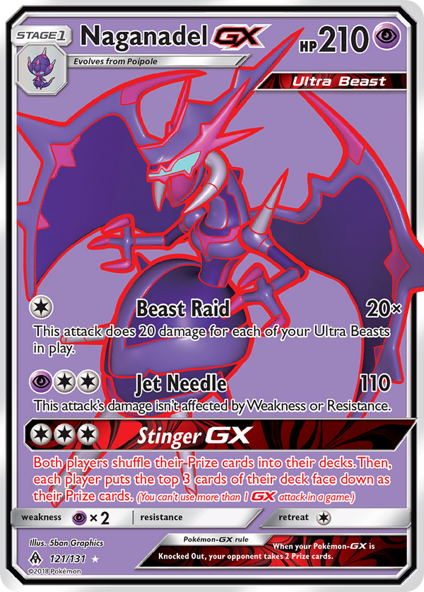 Naganadel-GX - Forbidden Light SET-121