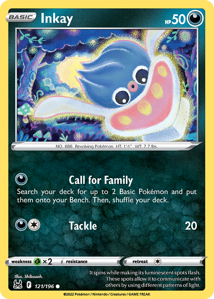 Inkay - Lost Origin SET-121