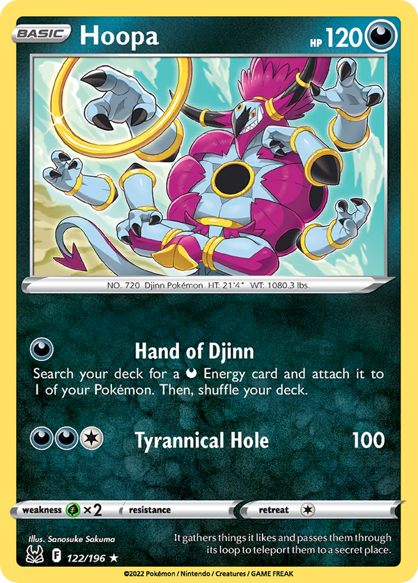 Hoopa - Lost Origin SET-122