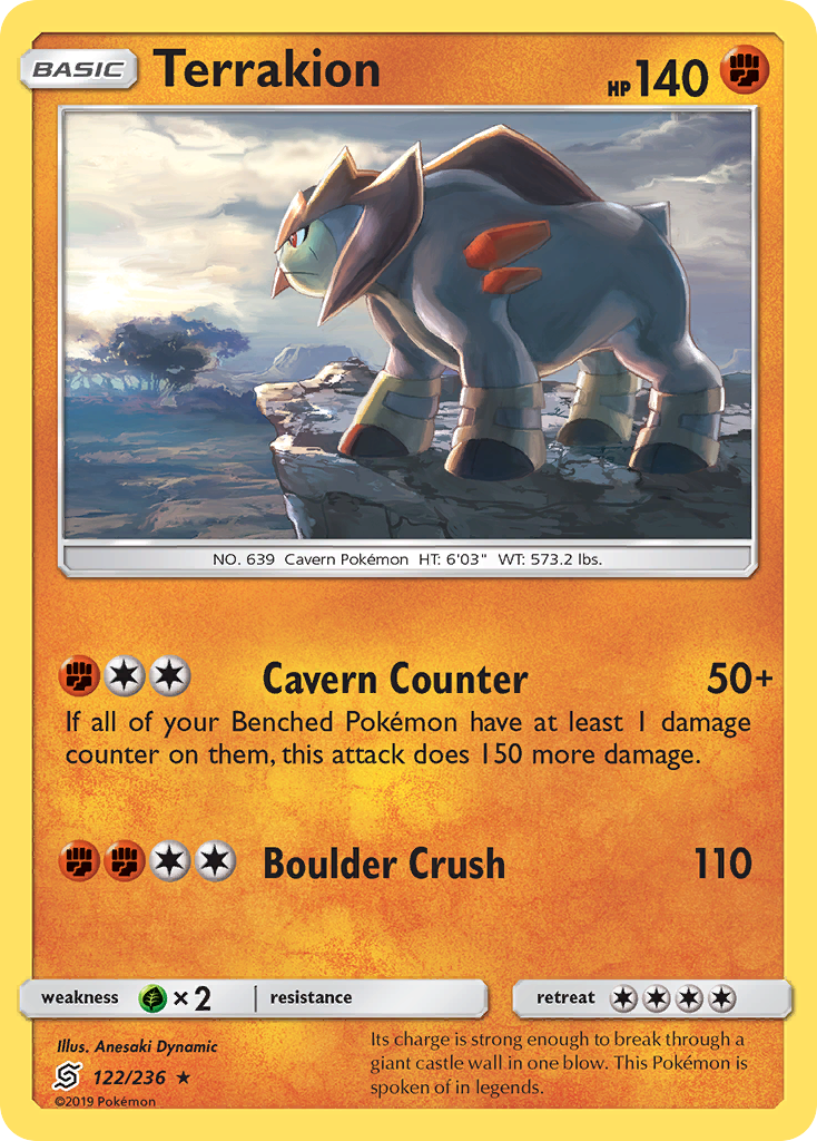 Terrakion - Unified Minds SET-122