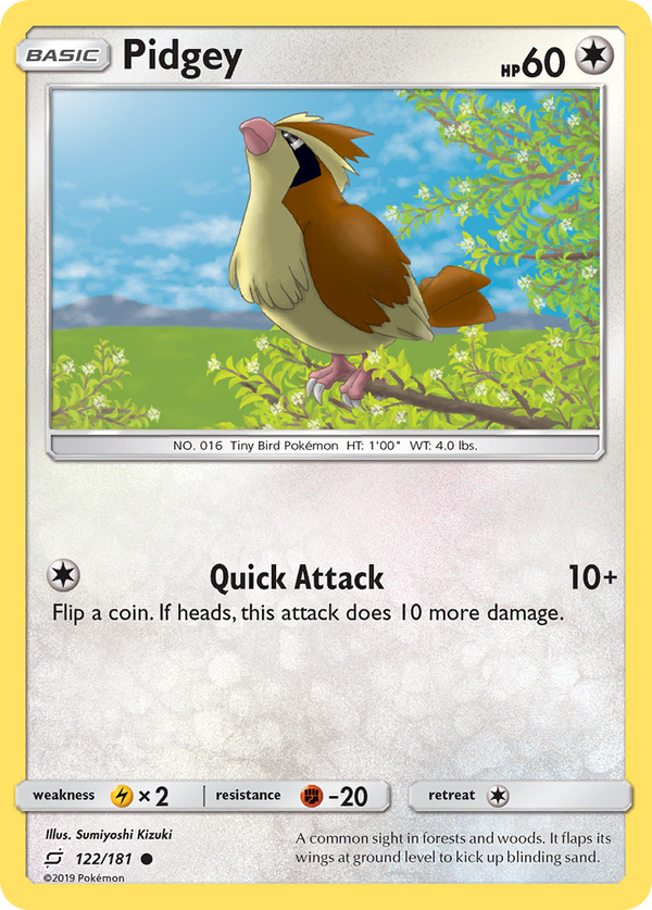 Pidgey - Team Up SET-122