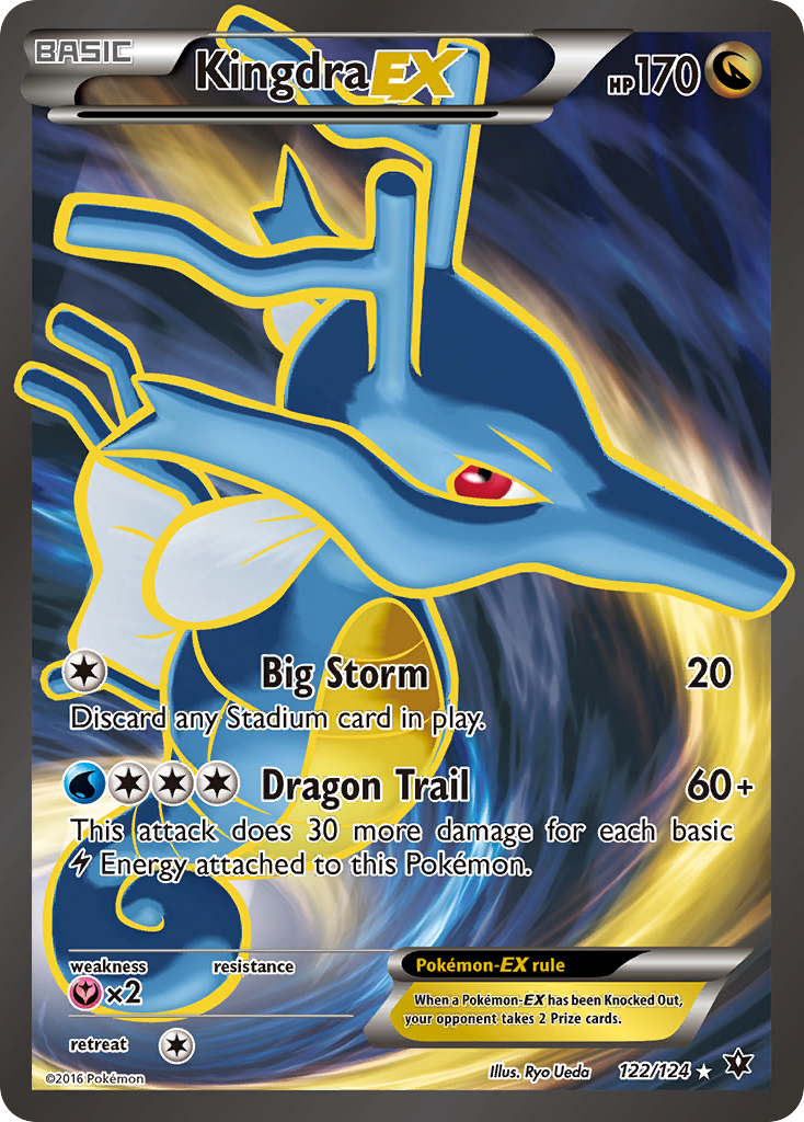 Kingdra-EX - Fates Collide SET-122