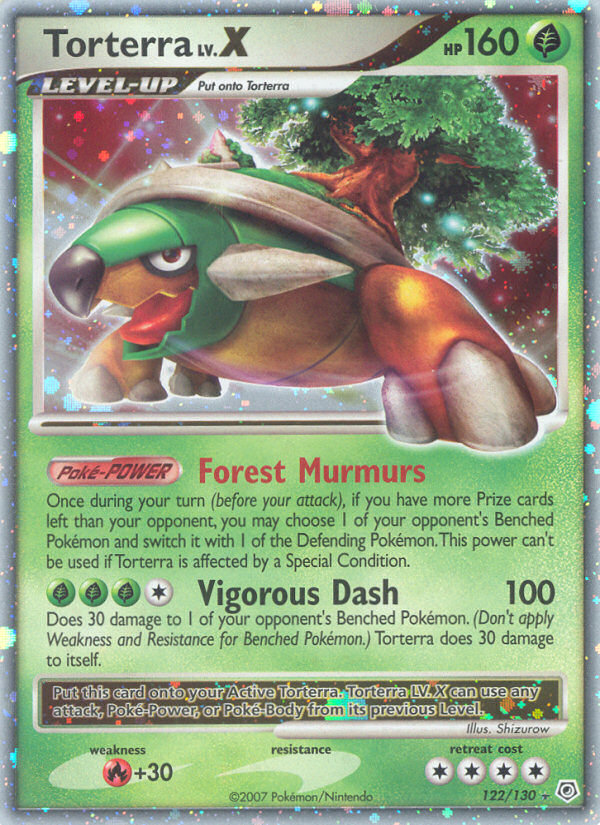 Torterra LV.X - Diamond & Pearl SET-122