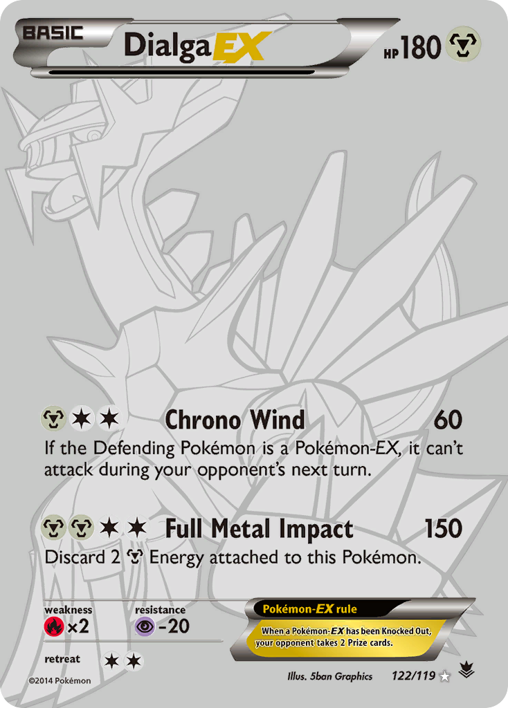 Dialga-EX - Phantom Forces SET-122