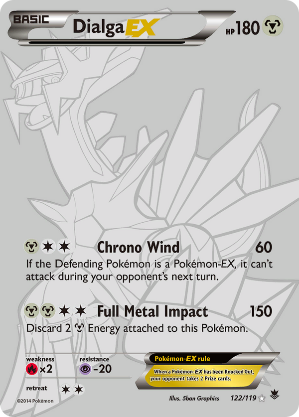 Dialga-EX - Phantom Forces SET-122