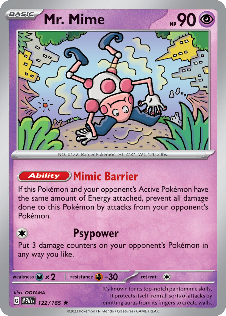 Mr. Mime - 151 SET-122
