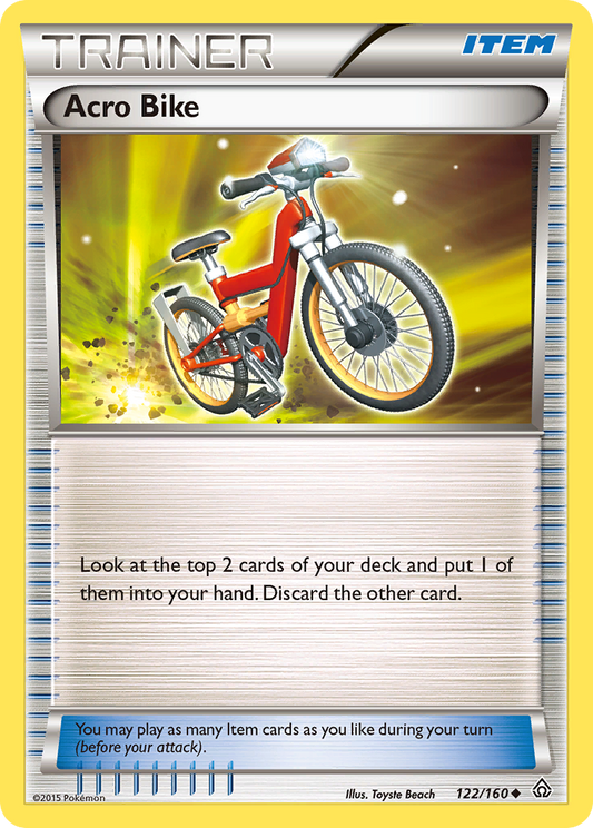 Acro Bike (Primal Clash SET) (Trainer) (Item) (Uncommon) (PKM Primal Clash SET-27)