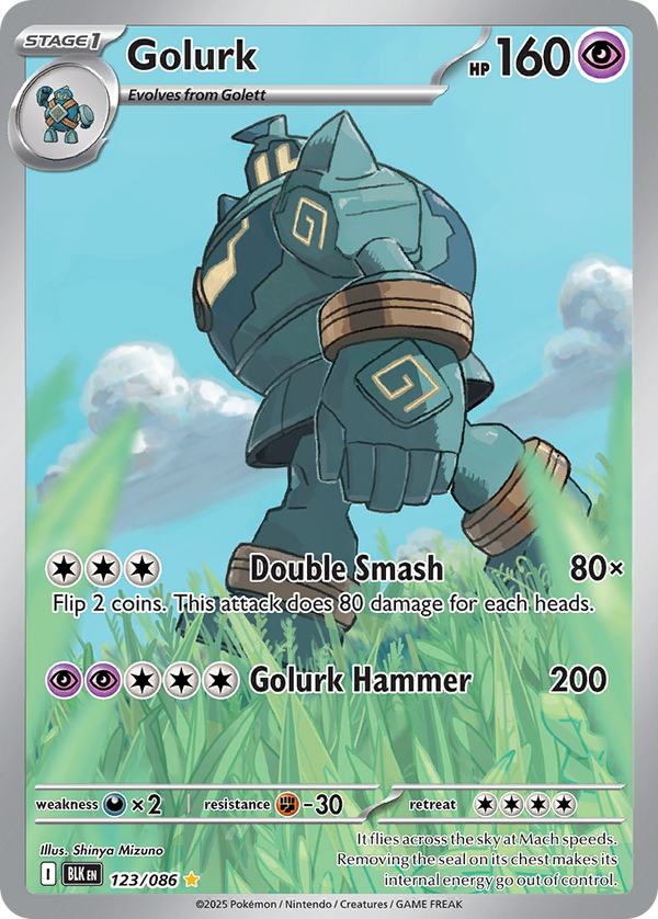 Golurk - Black Bolt SET-123