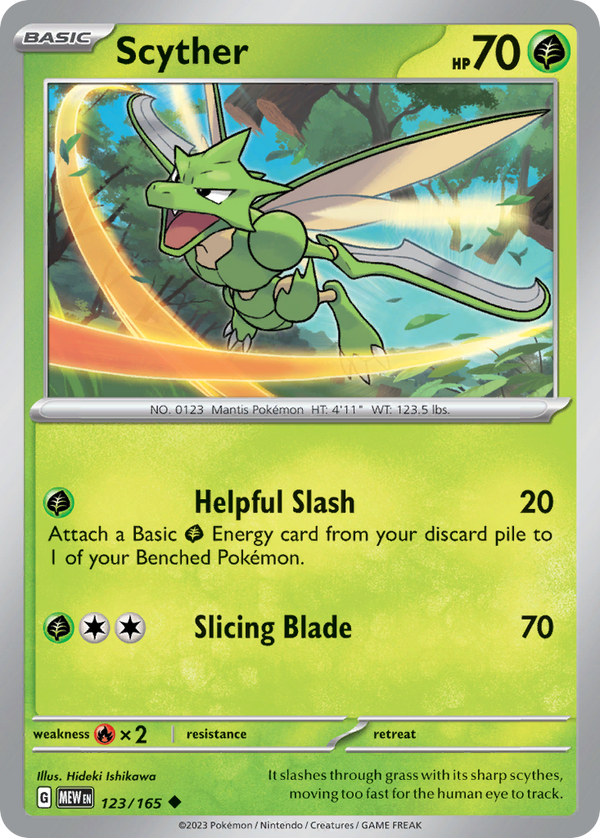 Scyther - 151 SET-123